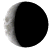 Waning Crescent, 24 days, 15 hours, 22 minutes in cycle