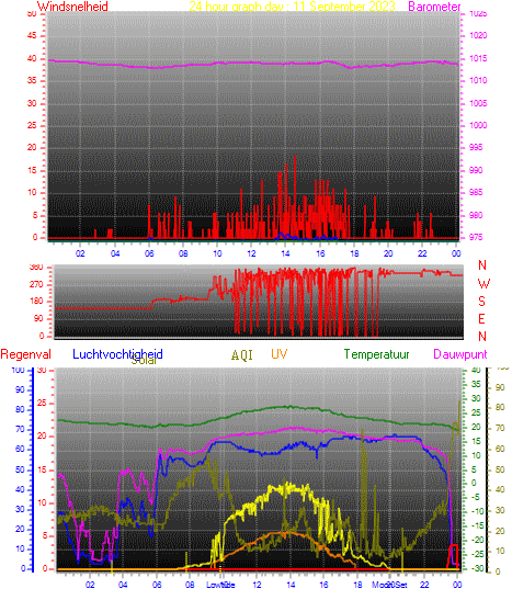 24 Hour Graph for Day 11