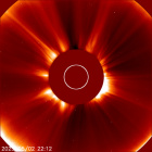 Latest LASCO C2 image of the Sun