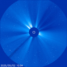 Latest LASCO C3 image of the Sun