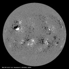 Latest SDO/HMI Magnetogram image of the Sun